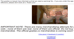 Desktop Screenshot of goatse.pro